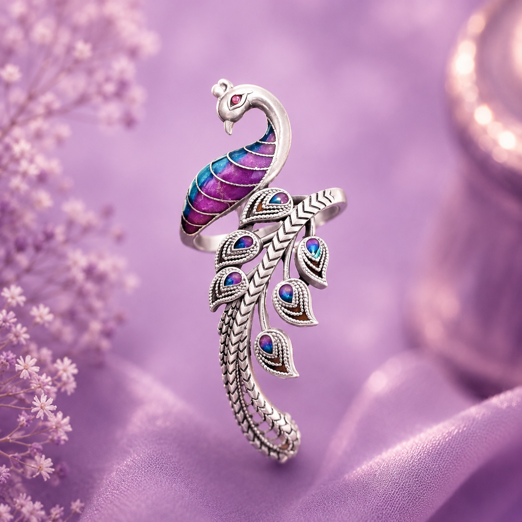 Peacock Ring
