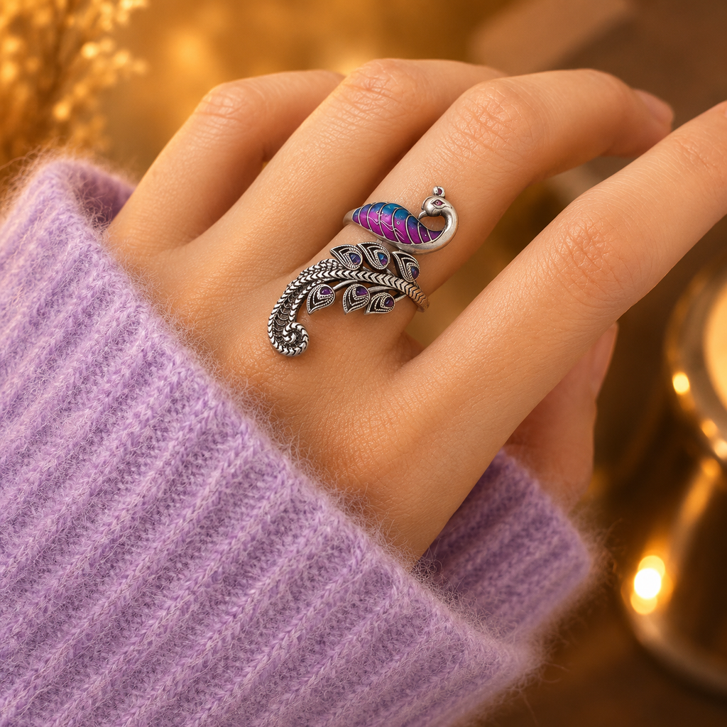 Peacock Ring