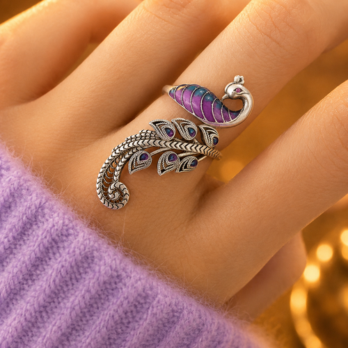 Peacock Ring