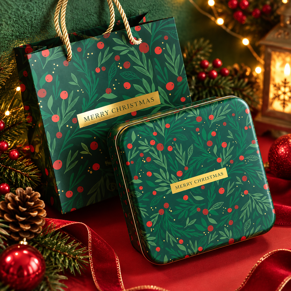 Christmas Tin Box