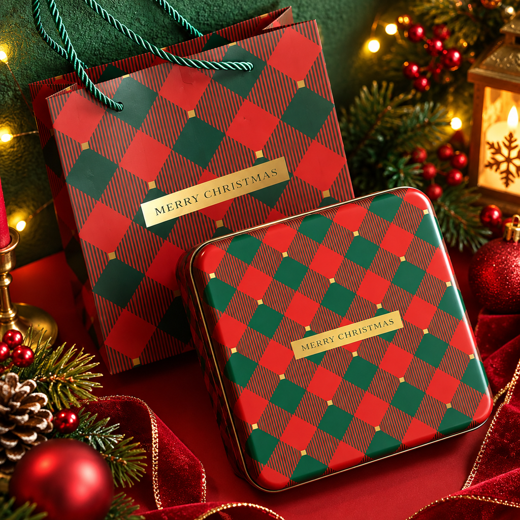 Christmas Tin Box