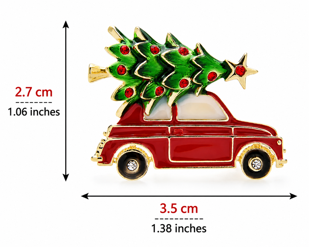 Christmas Tree Brooch