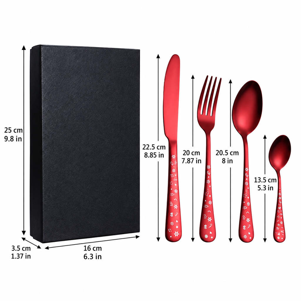 Christmas Stainless Steel Flatware