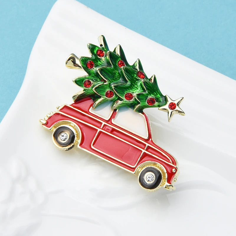Christmas Tree Brooch