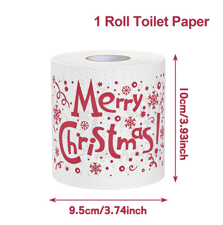 Merry Christmas Toilet Paper Roll