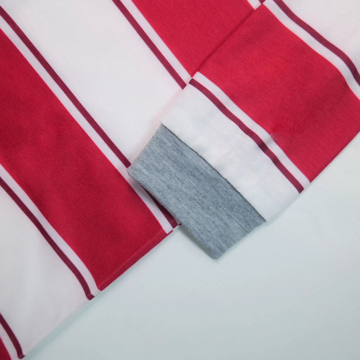 Red & White Striped Christmas Pajamas
