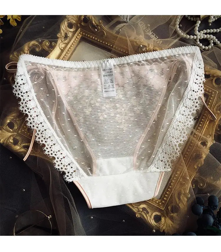 Floral Embroidered Lingerie