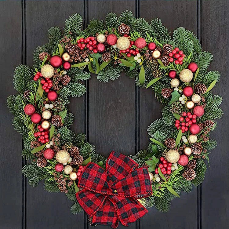 Plaid Christmas Ribbons
