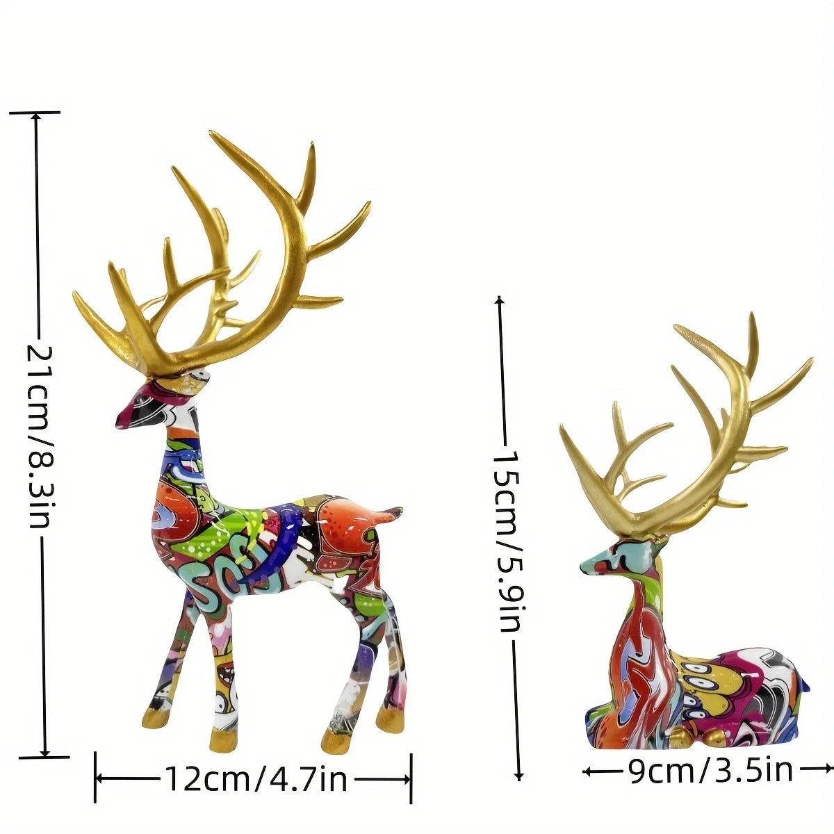 Modern Reindeer Decor