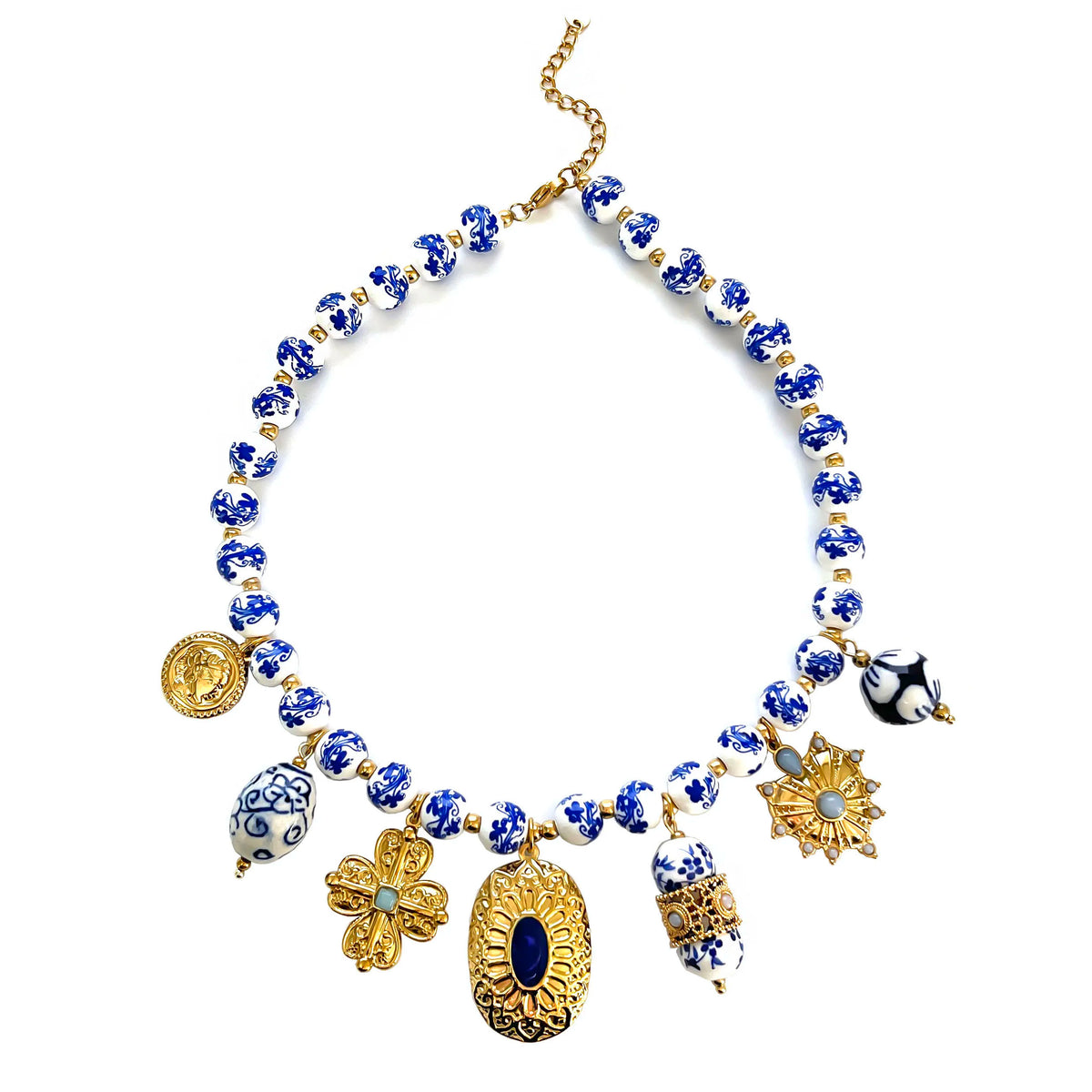 Ceramic Charm Necklace