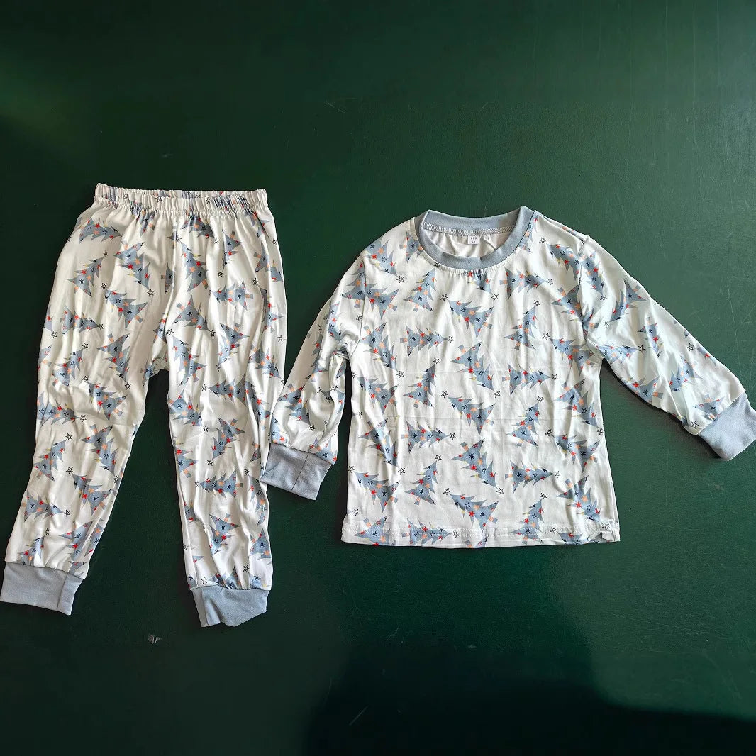Christmas Tree Print Family Pajamas