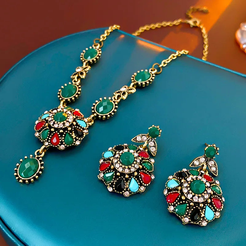 Rhinestone Jewelry Set