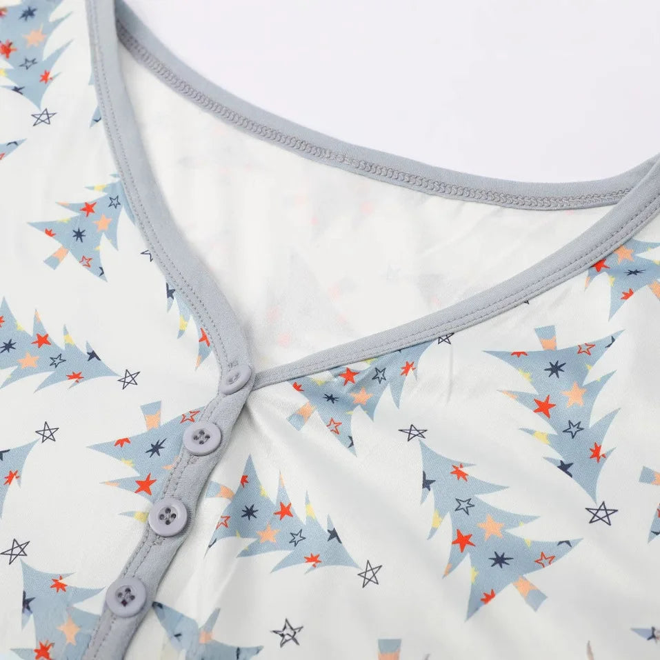 Christmas Tree Print Family Pajamas