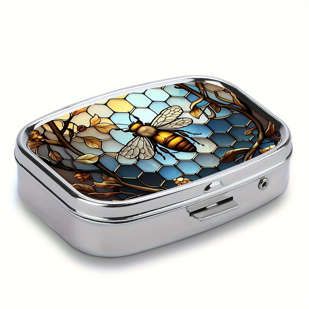 Hexagon Bumble Bee Travel Case