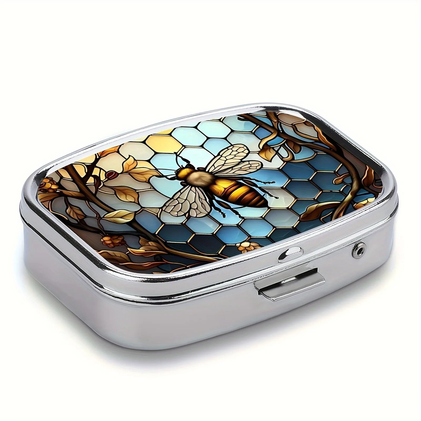 Hexagon Bumble Bee Travel Case