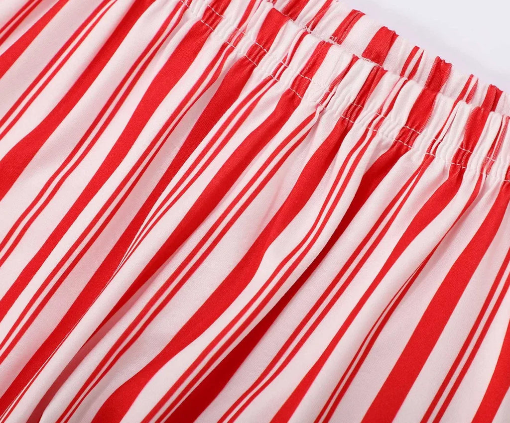 Red, White & Green Christmas Family Pajamas