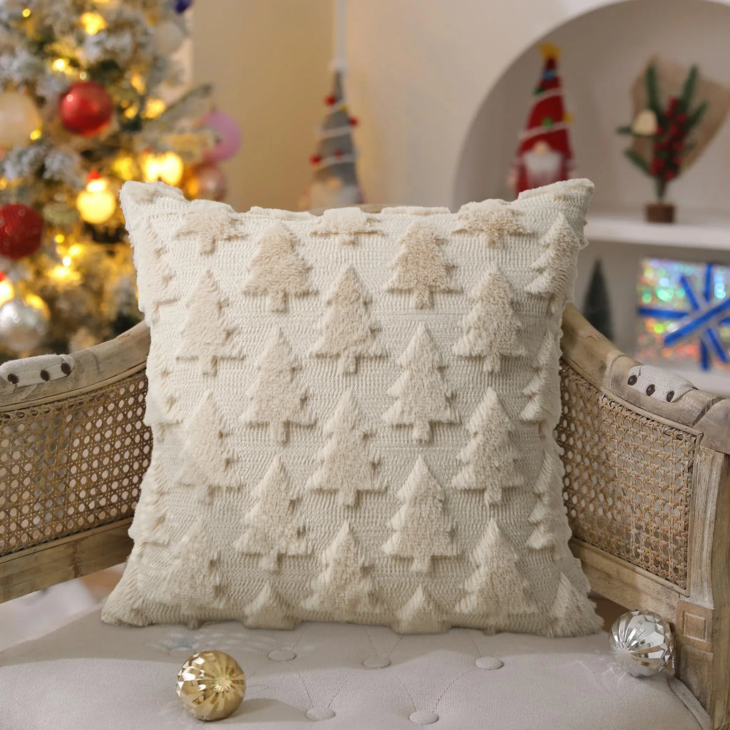 Modern Christmas Tree Pillow Covers