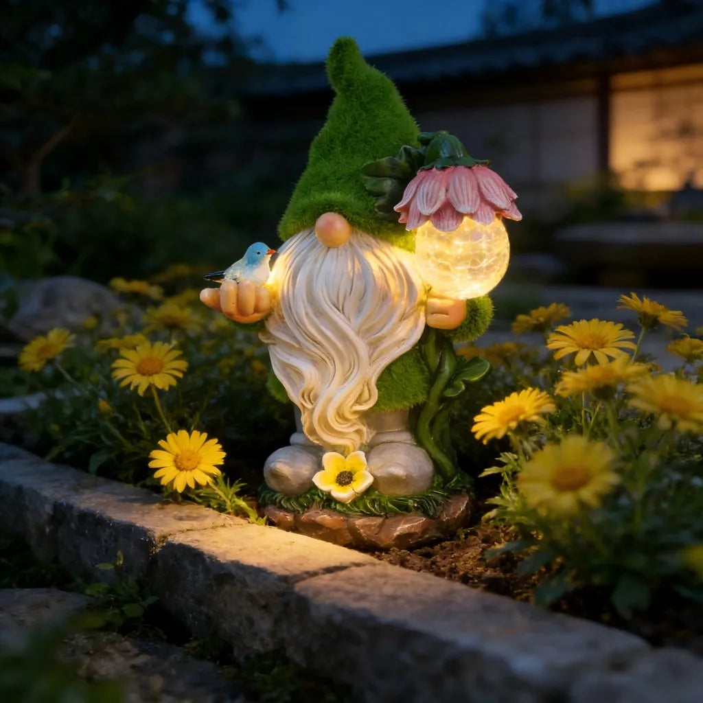 Garden Gnome Solar Light