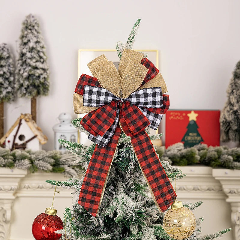 Plaid Christmas Ribbons
