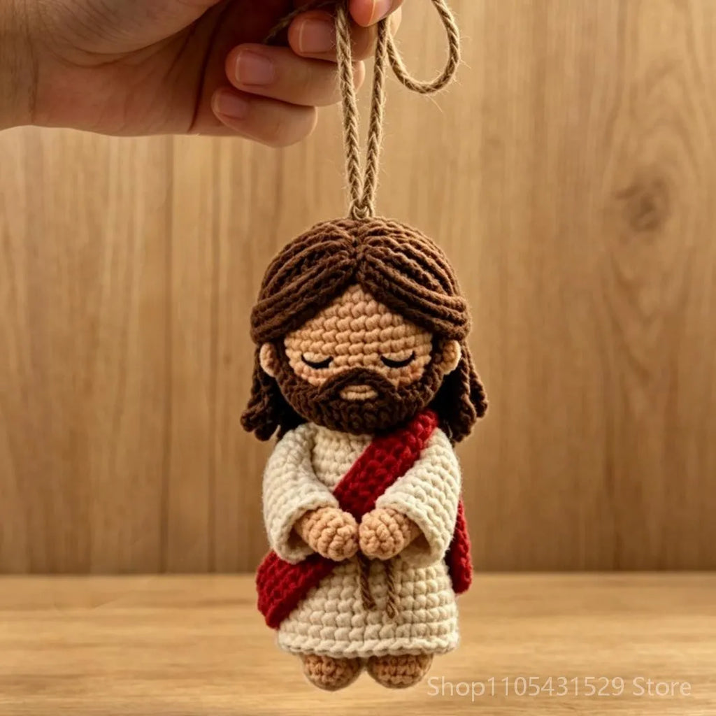 Crochet Jesus Tree Ornament