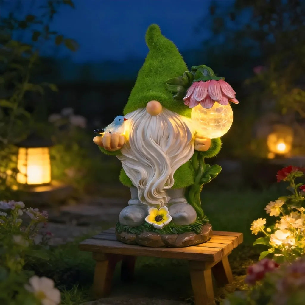 Garden Gnome Solar Light