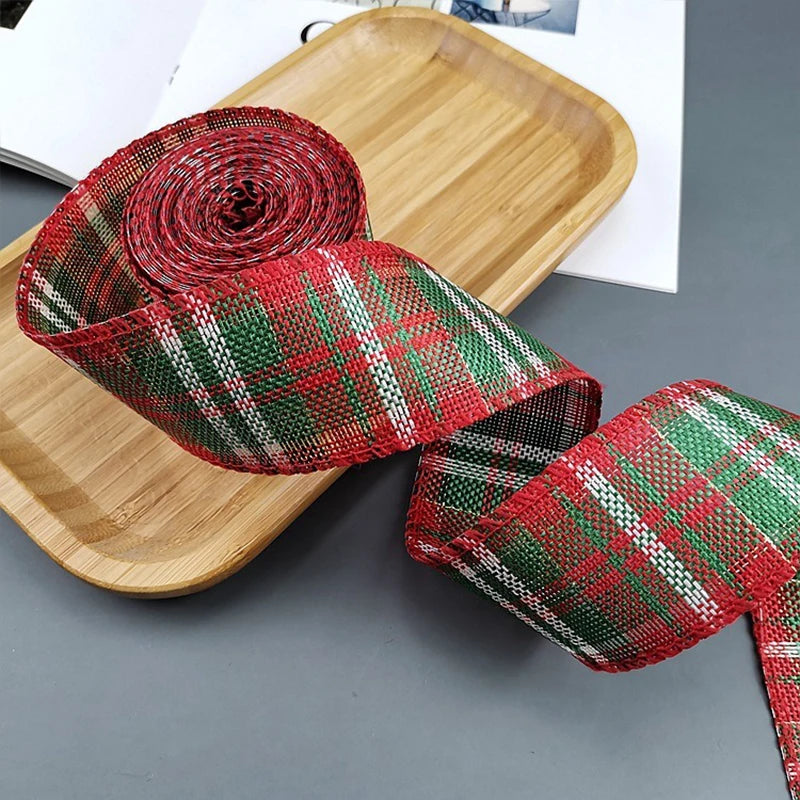 Plaid Christmas Ribbons