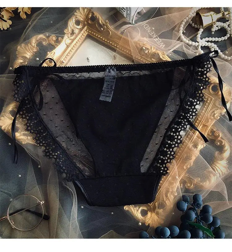 Floral Embroidered Lingerie