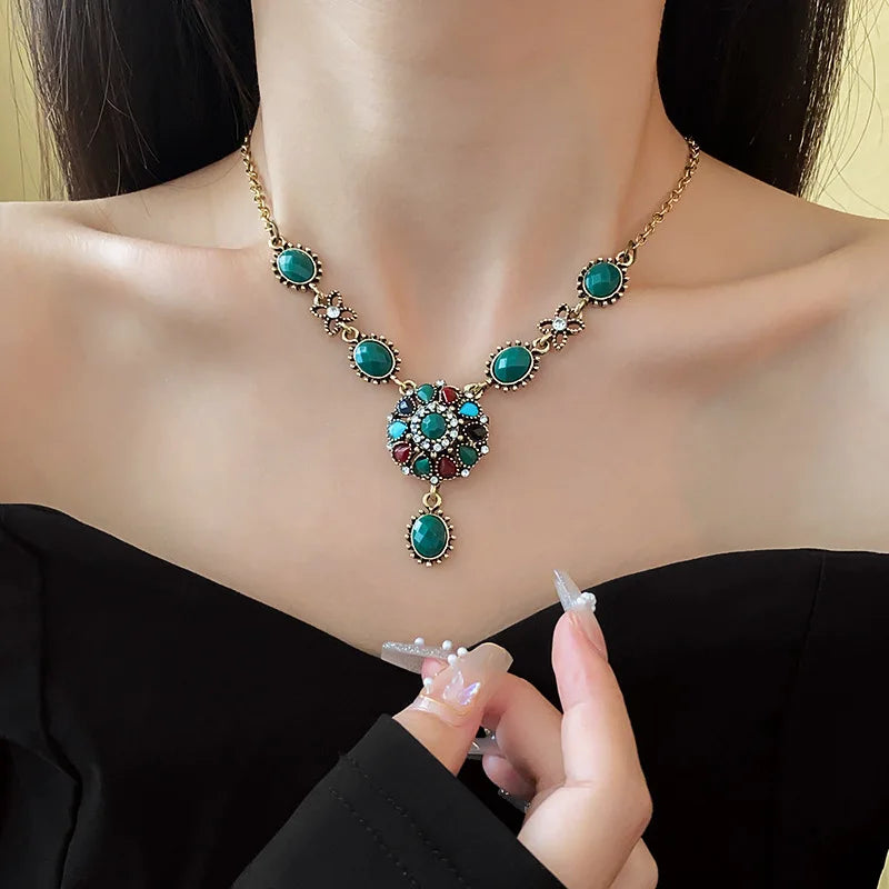 Rhinestone Jewelry Set