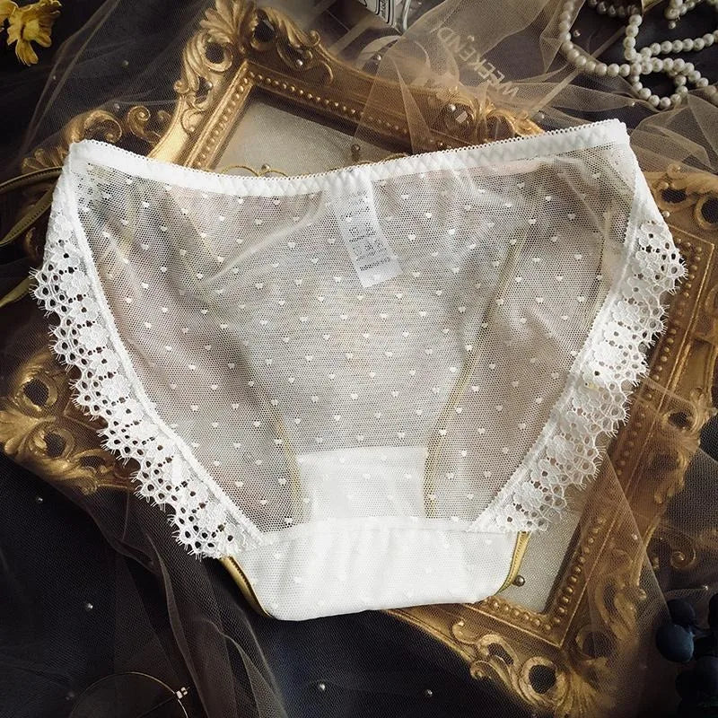 Floral Embroidered Lingerie