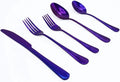 Purple Stainless Steel Flatware Set
