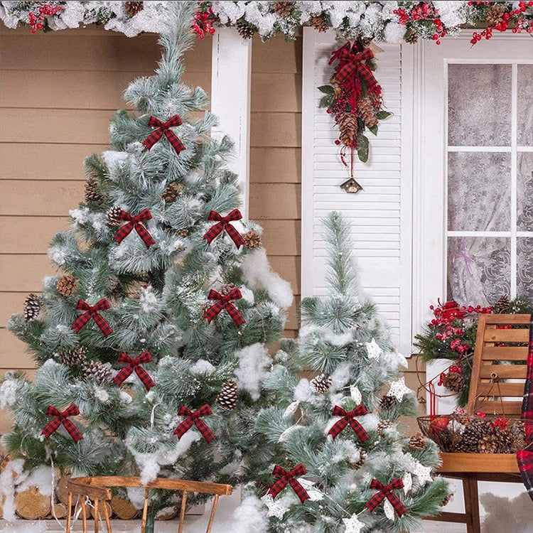 Plaid Christmas Ribbons